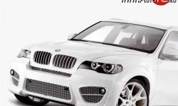 869 р. Реснички на фары M-VRS BMW X5 E70 дорестайлинг (2006-2010) (Неокрашенные)  с доставкой в г. Таганрог. Увеличить фотографию 2