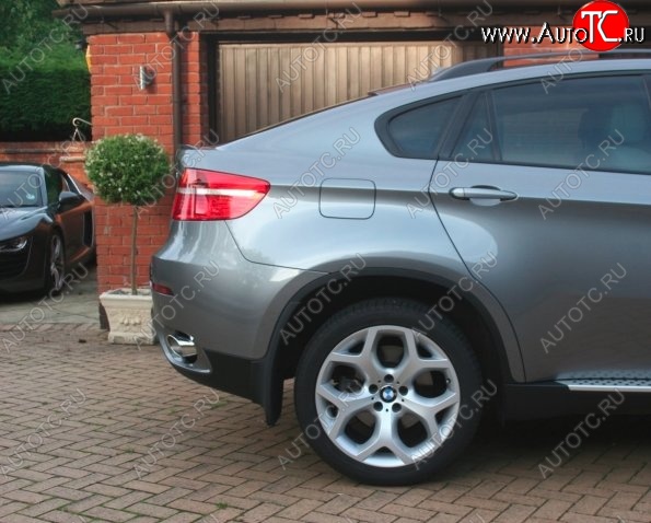 7 449 р. Брызговики CT BMW X6 E71 дорестайлинг (2008-2012)  с доставкой в г. Таганрог