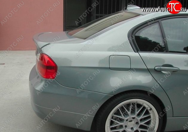 4 999 р. Лип спойлер M-Tech BMW 3 серия E90 седан дорестайлинг (2004-2008) (Неокрашенный)  с доставкой в г. Таганрог