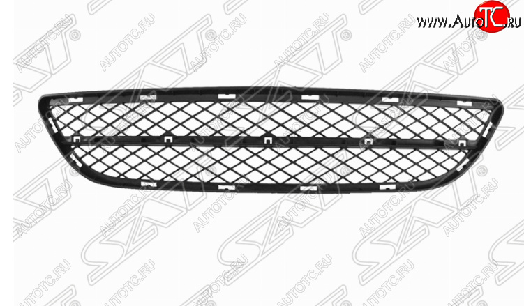 429 р. Решетка в передний бампер SAT (центральная часть)  BMW 3 серия  E90 (2004-2008) седан дорестайлинг  с доставкой в г. Таганрог