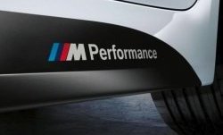 22 199 р. Пороги накладки M-performance BMW 3 серия F30 седан дорестайлинг (2012-2015) (Неокрашенные)  с доставкой в г. Таганрог. Увеличить фотографию 2