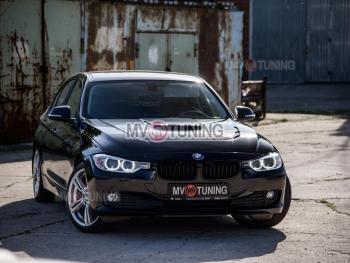 47 899 р. Капот с жабрами BMW 3 серия F30 седан дорестайлинг (2012-2015) (Неокрашенный)  с доставкой в г. Таганрог. Увеличить фотографию 2