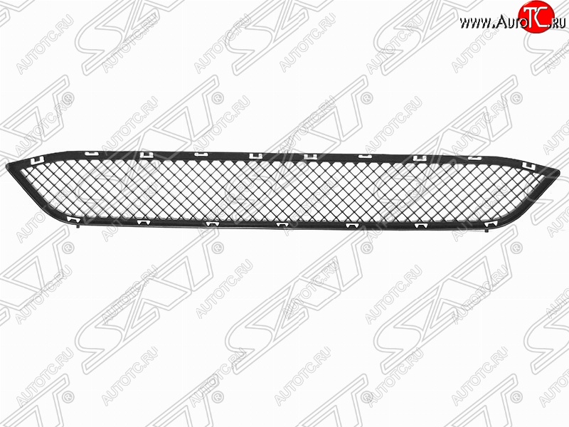 2 179 р. Решётка в передний бампер SAT (центр, рестайлинг) BMW X1 E84 (2009-2015)  с доставкой в г. Таганрог