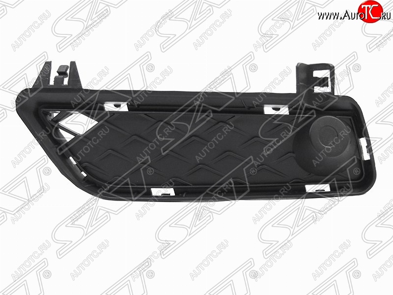 719 р. Левая заглушка ПТФ в бампер SAT (с отверстием под сонар)  BMW X3  F25 (2010-2014) дорестайлинг  с доставкой в г. Таганрог