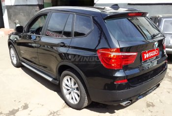 13 549 р. Подножки боковые WINBO OE Style BMW X3 F25 рестайлинг (2014-2017)  с доставкой в г. Таганрог. Увеличить фотографию 5