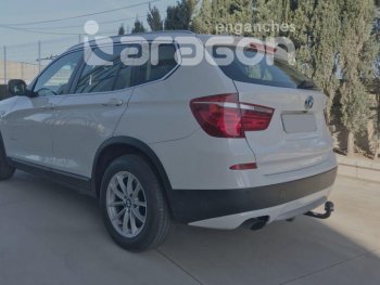 22 699 р. Фаркоп Aragon. (шар A) BMW X3 F25 рестайлинг (2014-2017)  с доставкой в г. Таганрог. Увеличить фотографию 3