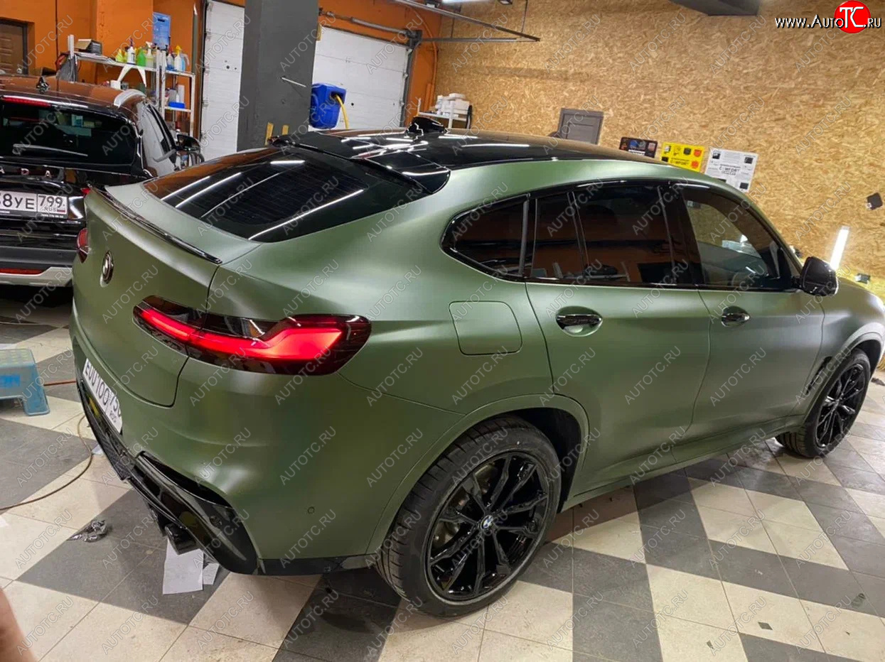 6 999 р. Лип спойлер X4M  BMW X4  G02 (2018-2021) дорестайлинг (без окраски)  с доставкой в г. Таганрог