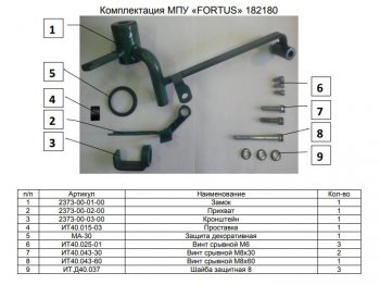 10 349 р. Замок КПП FORTUS 5MT Chery Tiggo 5 (T21) дорестайлинг (2014-2017)  с доставкой в г. Таганрог. Увеличить фотографию 3