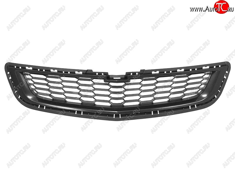 3 789 р. Решётка радиатора SAT (нижняя, черная)  Chevrolet Cobalt (2011-2016) седан дорестайлинг (Нижняя)  с доставкой в г. Таганрог