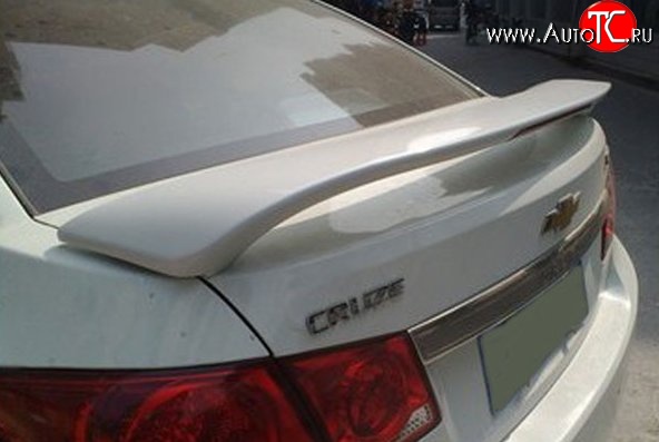 2 689 р. Спойлер M-VRS V2 Chevrolet Cruze J300 седан дорестайлинг (2009-2012) (Неокрашенный)  с доставкой в г. Таганрог