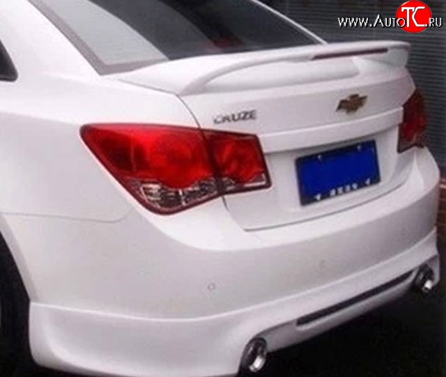 3 599 р. Спойлер M-VRS Chevrolet Cruze J300 седан дорестайлинг (2009-2012) (Неокрашенный)  с доставкой в г. Таганрог