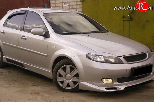 999 р. Реснички на фары M-VRS Chevrolet Lacetti хэтчбек (2002-2013) (Неокрашенные)  с доставкой в г. Таганрог