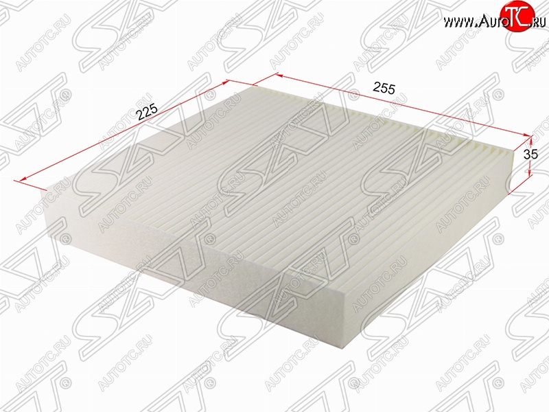 259 р. Фильтр салонный SAT (255х225х35 mm)  CITROEN Berlingo  M59 (2002-2012), CITROEN Xsara ( N0,  N1) (1997-2005), Peugeot Partner  M49/M59 (1997-2008)  с доставкой в г. Таганрог