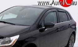 3 199 р. Дефлекторы окон (ветровики) Novline 4 шт  CITROEN C4  B7 (2011-2018) хэтчбэк 5 дв.  с доставкой в г. Таганрог. Увеличить фотографию 1