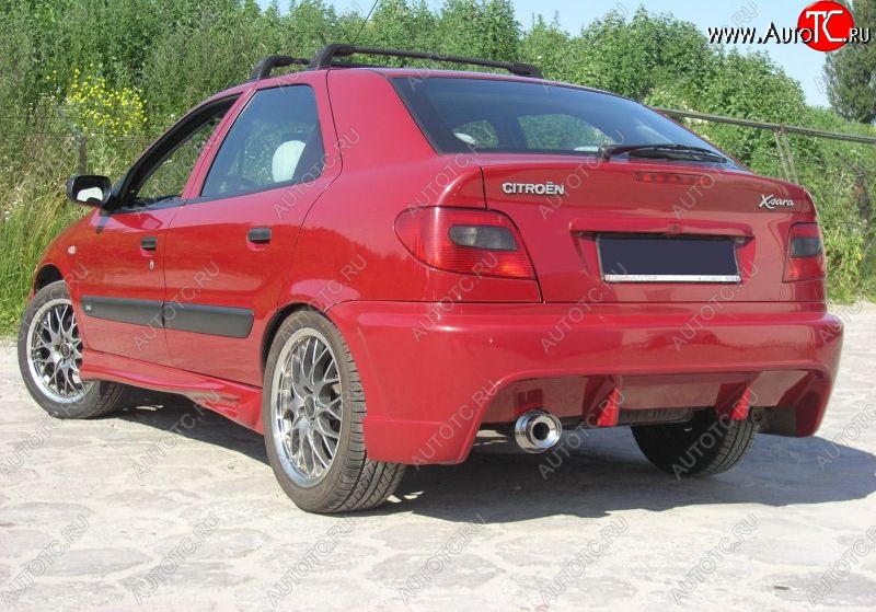 25 899 р. Задний бампер EVO 3 CITROEN Xsara N0 хэтчбэк 3 дв. дорестайлинг (1997-2000)  с доставкой в г. Таганрог