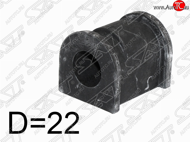 155 р. Резиновая втулка переднего стабилизатора SAT (D=22)  Daewoo Matiz  M100 (1998-2000) дорестайлинг  с доставкой в г. Таганрог