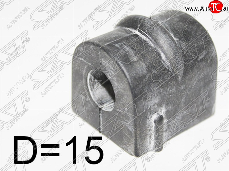 87 р. Резиновая втулка переднего стабилизатора SAT (D=15)  Daewoo Nexia ( дорестайлинг,  рестайлинг) (1995-2015)  с доставкой в г. Таганрог