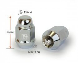 Колёсная гайка Вектор M14 1.5 ГАЗ Баргузин 2217 автобус 1-ый рестайлинг (2003-2010) 