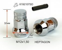 Колёсная гайка Вектор M12 1.5 Toyota Mark 2 X110 седан дорестайлинг (2000-2002) 