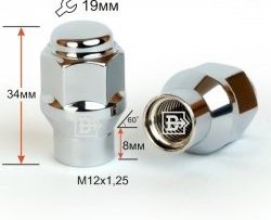 Колёсная гайка Вектор M12 1.25 