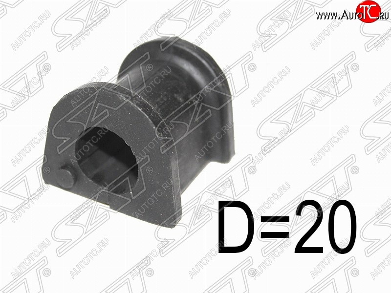 159 р. Резиновая втулка заднего стабилизатора SAT (D=20) Mitsubishi Galant 8  дорестайлинг седан (1996-1998)  с доставкой в г. Таганрог