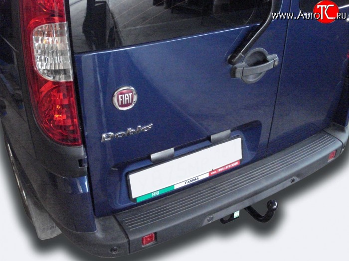 7 649 р. Фаркоп Лидер Плюс Fiat Doblo 223 дорестайлинг (2000-2005) (Без электропакета)  с доставкой в г. Таганрог