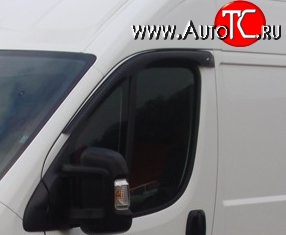 999 р. Комплект дефлекторов окон (ветровиков) 4 шт. (рестайлинг) Russtal Fiat Ducato 250 (2006-2014)  с доставкой в г. Таганрог