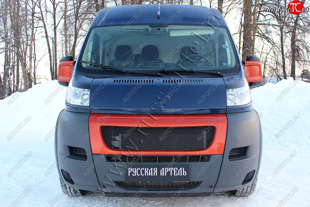 869 р. Реснички на фары (глянец) RA  Fiat Ducato  250 (2006-2014) (Неокрашенные)  с доставкой в г. Таганрог