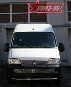 11 564 р. Защита переднего бампера одинарная Souz-96 (d60) Fiat Ducato 250 (2006-2014)  с доставкой в г. Таганрог. Увеличить фотографию 3