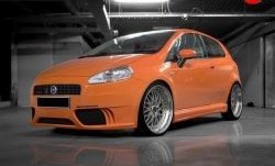 29 199 р. Пороги накладки ST1 Fiat Grande Punto (2005-2012)  с доставкой в г. Таганрог. Увеличить фотографию 1