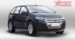 7 424 р. Декоративный элемент воздухозаборника Souz-96 (d16)  Ford Edge  CD539 (2015-2018) дорестайлинг  с доставкой в г. Таганрог. Увеличить фотографию 1