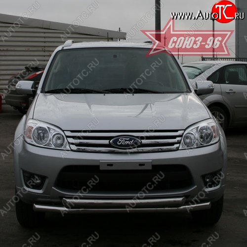 17 279 р. Защита переднего бампера одинарная Souz-96 (d60/60) Ford Escape 2 (2008-2012)  с доставкой в г. Таганрог