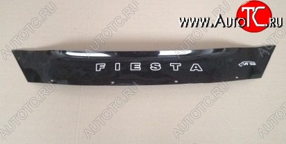 999 р. Дефлектор капота Russtal (короткий) Ford Fiesta 6 хэтчбэк 3 дв. рестайлинг (2012-2019)  с доставкой в г. Таганрог