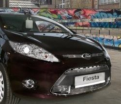 Декоративные вставки воздухозаборника Souz-96 Ford Fiesta 6 хэтчбэк 5 дв. дорестайлинг (2008-2012)