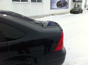 3 399 р. Лип спойлер АВТОКРАТ  Ford Focus  2 (2004-2011)  седан дорестайлинг, седан рестайлинг (Неокрашенный)  с доставкой в г. Таганрог. Увеличить фотографию 3