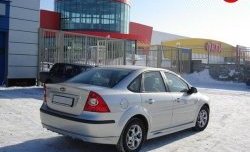 5 399 р. Спойлер багажника FT Ford Focus 2 седан рестайлинг (2007-2011) (Неокрашенный)  с доставкой в г. Таганрог. Увеличить фотографию 2