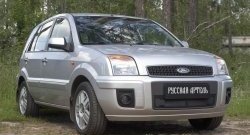 1 859 р. Защитная сетка решетки переднего бампера РА  Ford Fusion  1 (2005-2012)  рестайлинг, хэтчбэк  с доставкой в г. Таганрог. Увеличить фотографию 2