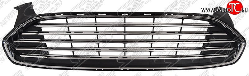 5 349 р. Решётка радиатора SAT  Ford Mondeo  MK5 CD391 (2014-2018) дорестайлинг седан, дорестайлинг универсал (Неокрашенная)  с доставкой в г. Таганрог