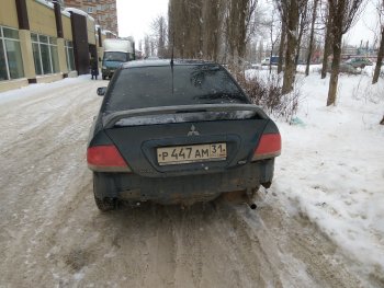 3 999 р. Средний спойлер 2.0 стандарт  Mitsubishi Lancer  9 (2003-2009) 1-ый рестайлинг седан, 2-ой рестайлинг седан (Без места под стоп-сигнал, Неокрашенный)  с доставкой в г. Таганрог. Увеличить фотографию 8