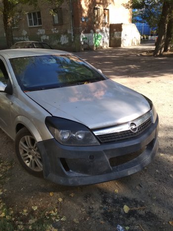 10 399 р. Передний бампер DM-Style  Opel Astra  H GTC (2004-2011) хэтчбек 3 дв. дорестайлинг, хэтчбек 3 дв. рестайлинг (Без сетки, Неокрашенный)  с доставкой в г. Таганрог. Увеличить фотографию 8