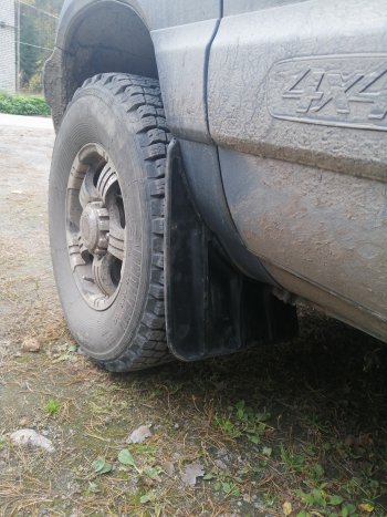 899 р. Передние широкие брызговики Лидер  Chevrolet Niva  2123 (2002-2008), Лада 2123 (Нива Шевроле) (2002-2008)  с доставкой в г. Таганрог. Увеличить фотографию 12