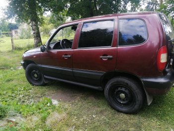 1 189 р. Пороги накладки Autodemic Chevrolet Niva 2123 дорестайлинг (2002-2008) (Текстурная поверхность)  с доставкой в г. Таганрог. Увеличить фотографию 7