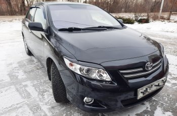 1 299 р. Комплект ресничек на фары Sport Toyota Corolla E150 седан дорестайлинг (2006-2010) (Неокрашенные)  с доставкой в г. Таганрог. Увеличить фотографию 18