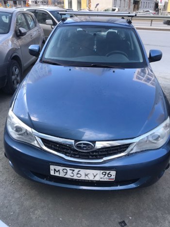 8 699 р. Передний бампер SAT  Subaru Impreza ( GE,  GH) (2007-2012) седан, хэтчбэк (Неокрашенный)  с доставкой в г. Таганрог. Увеличить фотографию 2