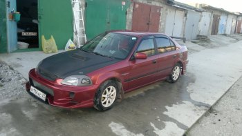 7 299 р. Передний бампер VeilSide Honda Civic EJ,EK,EM седан дорестайлинг (1995-1998) (кузов: седан)  с доставкой в г. Таганрог. Увеличить фотографию 9