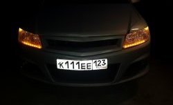 2 499 р. Решётка радиатора Lumma 2 Opel Astra H GTC хэтчбек 3 дв. дорестайлинг (2004-2006) (Неокрашенная)  с доставкой в г. Таганрог. Увеличить фотографию 23