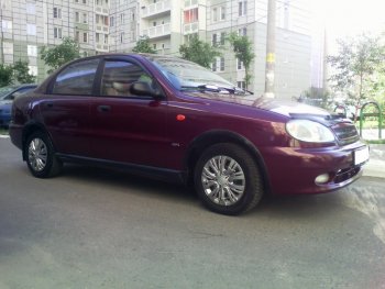 1 969 р. Комплект порогов Дельта  Chevrolet Lanos ( T100,  T150,  седан) (1997-2017), Daewoo Sense  Т100 (1997-2008), ЗАЗ Chance ( седан,  хэтчбэк) (2009-2017), ЗАЗ Sens ( седан,  хэтчбэк) (2007-2017) (Неокрашенные)  с доставкой в г. Таганрог. Увеличить фотографию 7