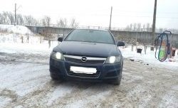 829 р. Реснички Global Tuning  Opel Astra ( H,  H GTC) (2004-2015) седан дорестайлинг, универсал, хэтчбек 3 дв. дорестайлинг, хэтчбек 5дв дорестайлинг, хэтчбек 3 дв. рестайлинг, универсал рестайлинг, хэтчбек 5дв рестайлинг (Неокрашенные)  с доставкой в г. Таганрог. Увеличить фотографию 11