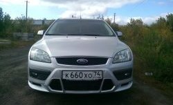 2 899 р. Накладка переднего бампера Sport Style Ford Focus 2 универсал дорестайлинг (2004-2008) (Неокрашенная)  с доставкой в г. Таганрог. Увеличить фотографию 4