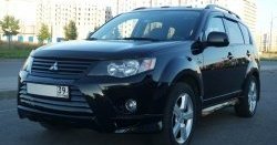 679 р. Радиаторная решётка Sport Mitsubishi Outlander XL (CW)  дорестайлинг (2005-2009) (Неокрашенная)  с доставкой в г. Таганрог. Увеличить фотографию 11